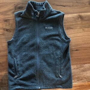 Columbia Charcoal Fleece Vest